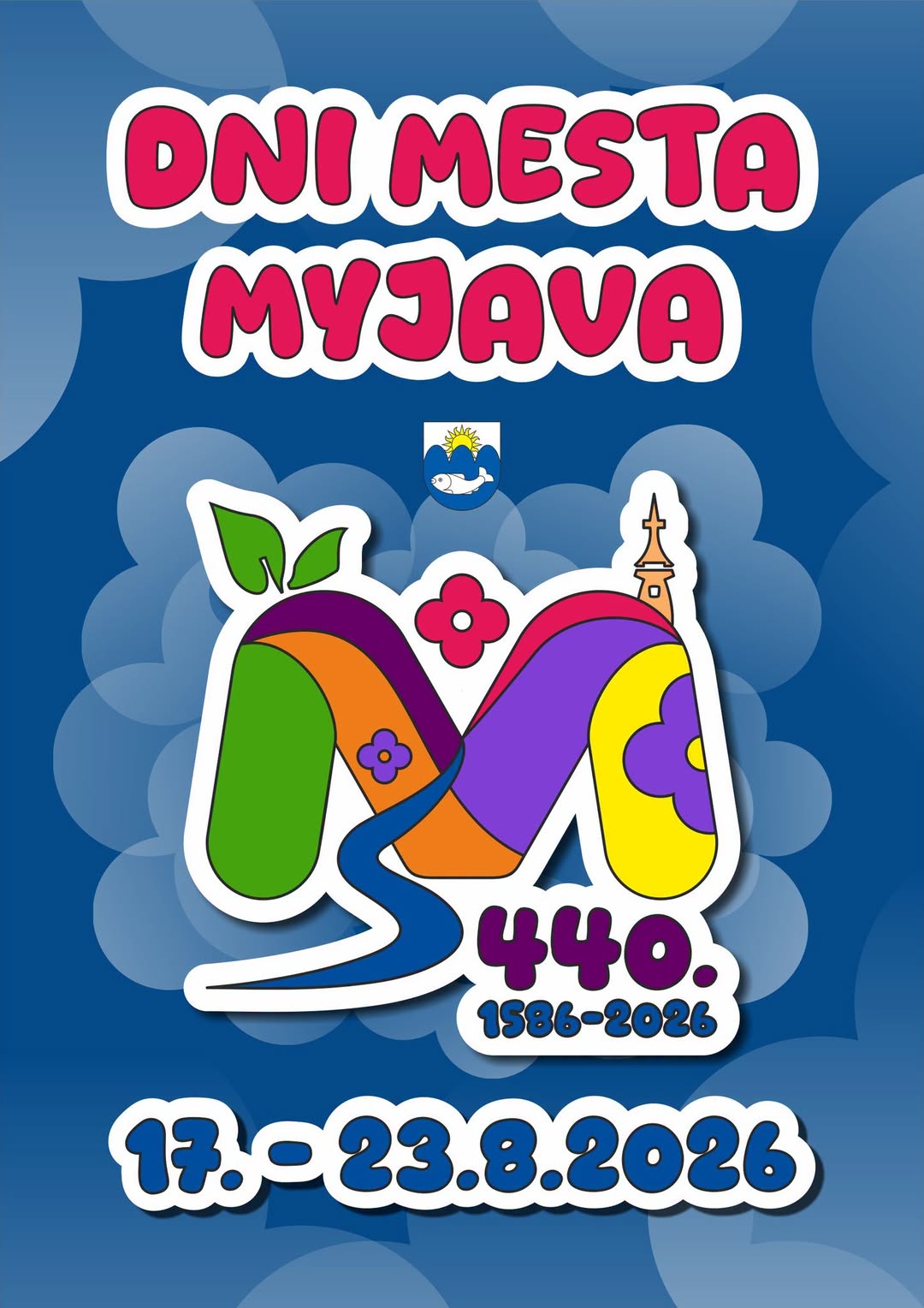 Dni mesta Myjava 2026: Veľkolepá oslava 440. výročia, skvelá hudba a príbeh nového loga.